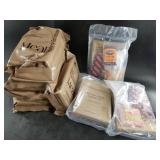 Large lot of MILSERP MREs, various recipes