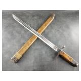 WWII era Japanese Arisaka bayonet, from the Toyoda