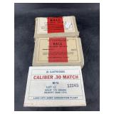 60 Rounds of MILSURP 30-06 cartridges for M2 Rifle
