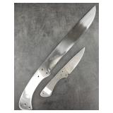 2 Knife blanks from Windowless Crafts of India, 1