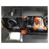 Lot with a photo /film/slide converter box, and a
