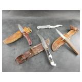 Variety of fixed bladed small kitchen and outdoor