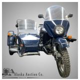 2007 Ural Patrol 2wd motorcycle, with sidecar, in