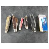 6 Vintage and antique brand name knives