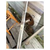 Large set of outdoor tube wind chimes, nice sound