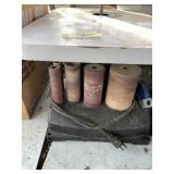 5Lot with a small table top drum sander, with some