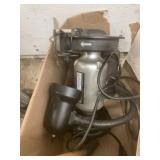 Lot with a very nice Delta bench grinder with safe