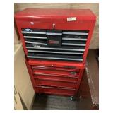 2  Taskforce Tiered tool box filled with a nice va