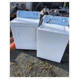 Amana washer and dryer, both untested  *Bring help