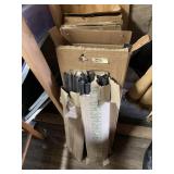 Assortment of shelving racks new in box NO SHIPPIN