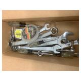 Box of mostly Craftsman mostly wrenches