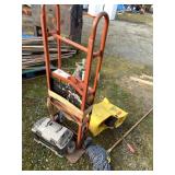 Lot with a heavy duty mover
