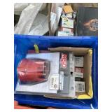 Several lots with fasteners, hand warmers, auto eq