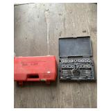 Lot of 2: Tap and die set and a pipe threading kit