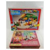 Two Vintage Train sets in box. Including Shelcore