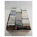 Large box lot of assorted MLB cards, many are vint