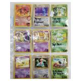 Lot of vintage Pokémon cards: Vulpix various Japan