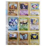 Lot of vintage Pokémon cards:  Japanese cards, etc