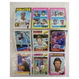 Lot of vintage baseball cards 1975, 1977, TOPPS et