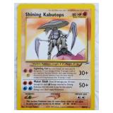 Shining Kabutops Pokémon card 1995-2000, #108/105,