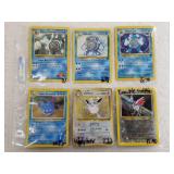 Lot of Vintage Pokémon cards:  Poliwrath, Wigglytu