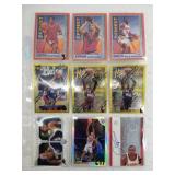 Lot of assorted NBA cards: Scottie Pippin, Clyde D