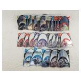 Assorted 1996 Upper Deck XPX die Cut NFL cards