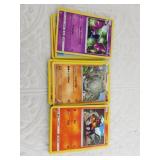 Assorted lot of Pokémon cards most from 2012