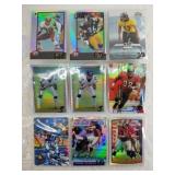 Lot of NFL cards:  Troy Polamalu rookie, Jerome Be