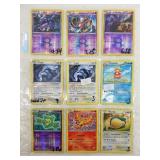 Lot of Pokémon cards: holographic seviper, Grimer,