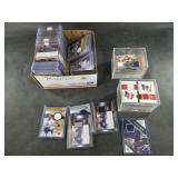 Box lot of Vintage NHL Cards all are Jersey cards