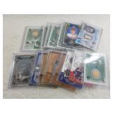 Lot with specialty MLB cards: all contain a piece