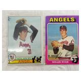 Lot of 2 Nolan Ryan vintage Baseball cards: 1979,