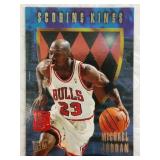 1996 Fleer Michael Jordan scoring Kings #4/12