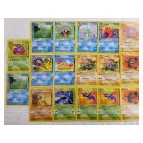 Lot of Pokémon cards from the 1999 Fossil set, con
