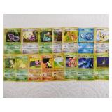Lot of assorted vintage Japanese Pokémon cards