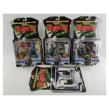 3 Vintage 1998 Capcom resident Evil action figures