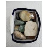 Assorted box of rocks