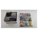 Box lot of NFL cards: Deon Sanders, Jerry Rice, et