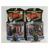 2 Vintage 1998 Capcom resident Evil action figures