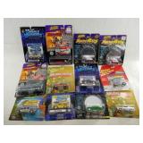 Assorted die cast cars
