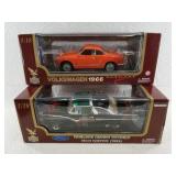 Two Vintage Road Legends 1:18 Models