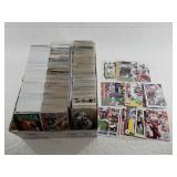 Large box of NFL cards: Joe Burrow rookie cards, P