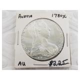 Maria Theresa Sauer Vienna Mint contemporary condi