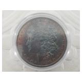 1896 Morgan silver dollar  beautiful natural tonin