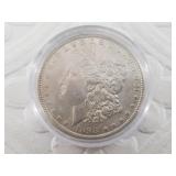1898 Morgan silver dollar
