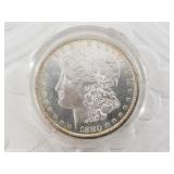1880 S Morgan silver dollar  MS60PL