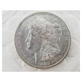 1883 O Morgan silver dollar  VF45 or better