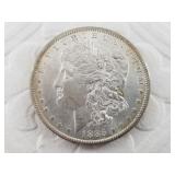 1885 O Morgan silver dollar  VF55 or better