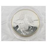 Franklin Mint sterling silver medallion 66 1/2 gra